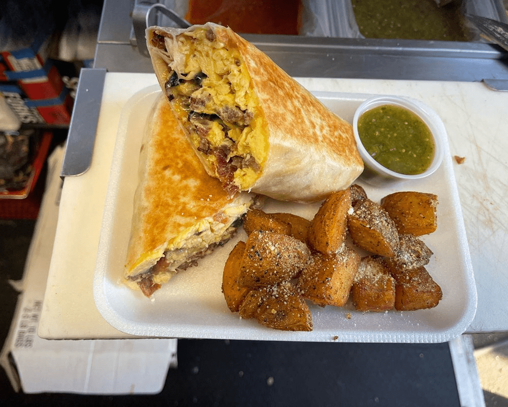 Che'f Tacos Serves Breakfast Burritos in Fort Worth, TX 76107