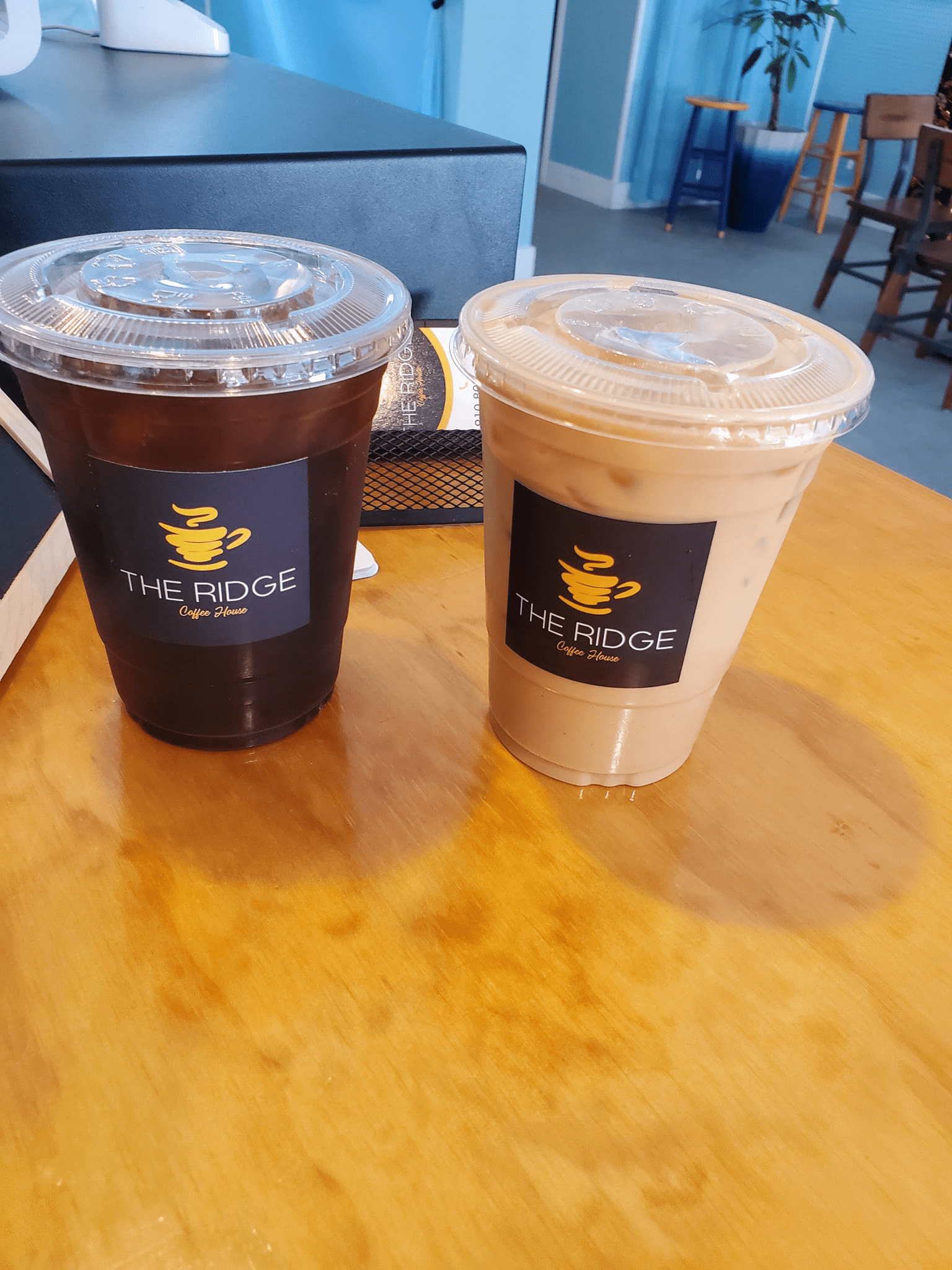 The Ridge Coffee House NC Serves Iced Coffee in Holly Ridge, NC 28445