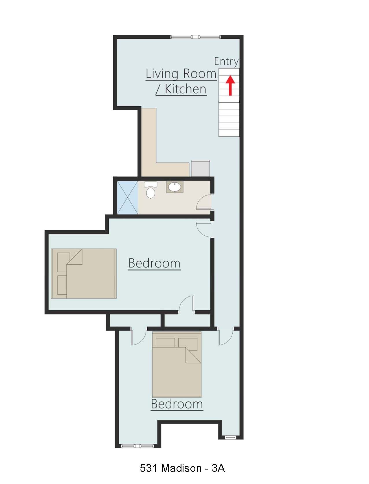 Madison Avenue Apartments 2 Bedroom