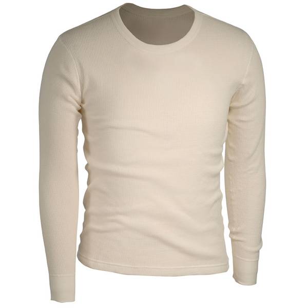Work n' Sport Big & Tall Men's Natural Cotton Waffle Thermal Underwear