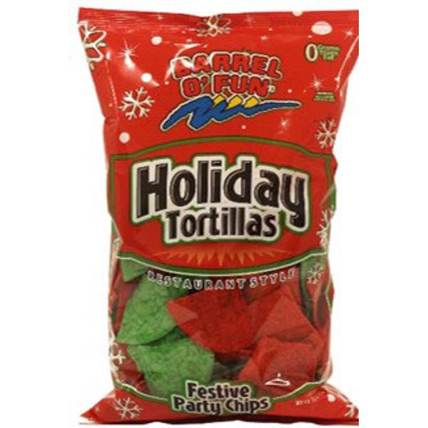 Barrel O' Fun Holiday Tortilla Chips