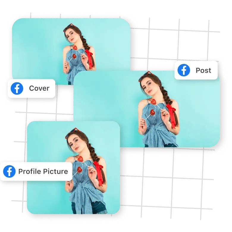 Crop Photo for Facebook Free Online LightX