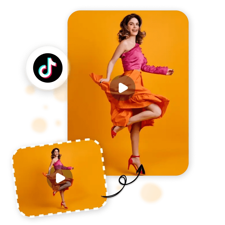 Resize Video for TikTok Free Online LightX