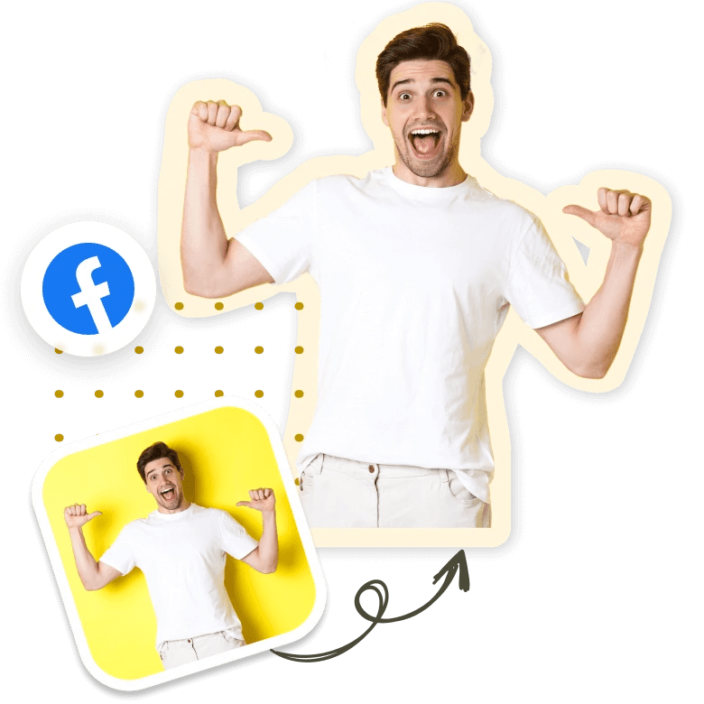 Free Facebook Sticker Maker Online LightX