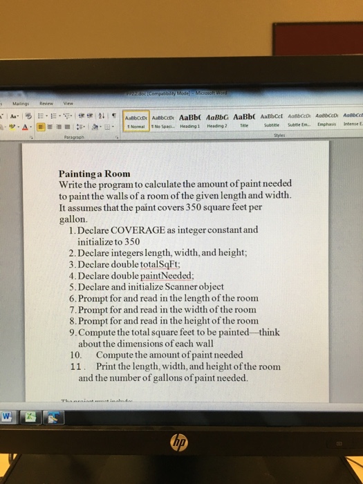Calculate The Amount Of Paint Needed For A Room Visual