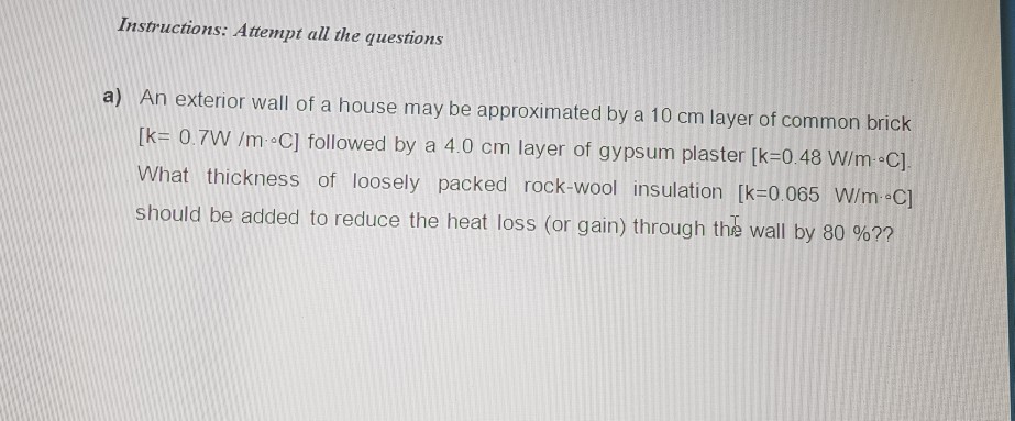 Solved Instructions Attempt All The Questions A) An Exte