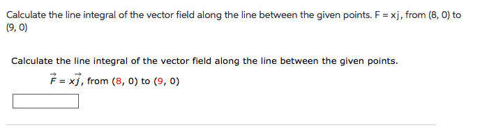 Solved Calculate The Line Integral Of The Vector Field Al...
