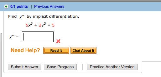 Solved Find Y? By Implicit Differentiation. 5x3 + 2y3 = 5...
