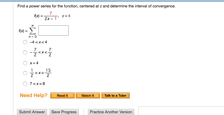 Solved Find A Power Series For The Function, Centered At