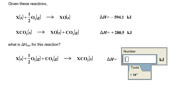 Solved Given The Following Thermochemical Equations AHI