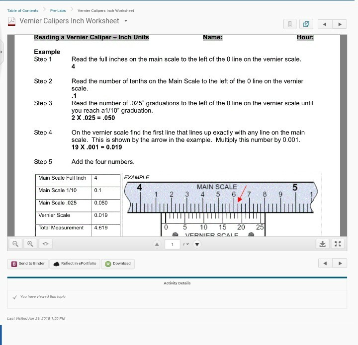 30+ Unit 1 Worksheet 2 Reading Scales Answer Key Full Reading