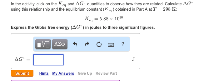 How To Calculate Delta G From Keq