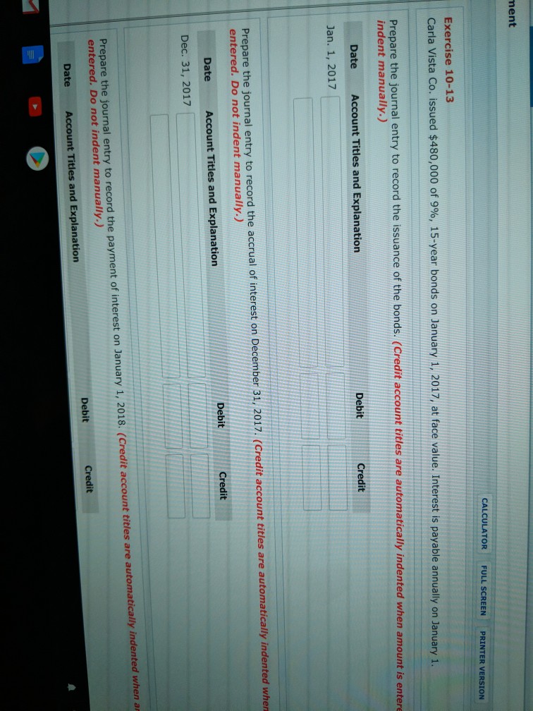 Solved Ment CALCULATOR FULL SCREENPRINTER VERSION Exercis...