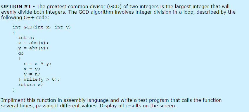 How To Find Greatest Common Divisor In C Programming