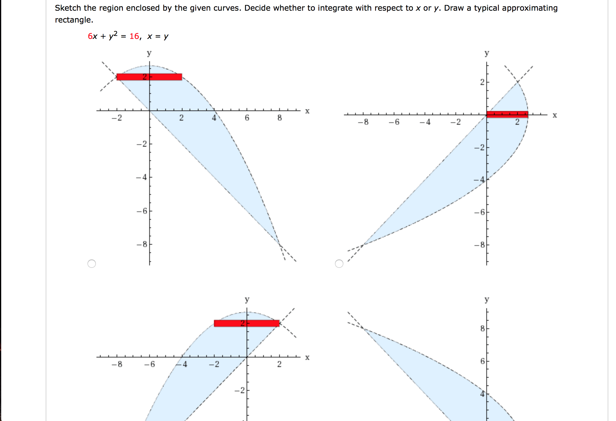 Solved Find The Area Of The Region. Sketch The Region Enc...