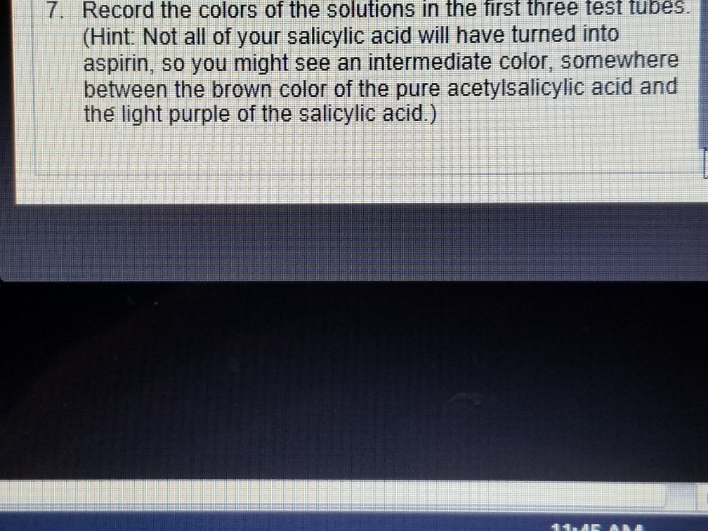 Solved Iron (III) Chloride Changes Color With A, D, And E...