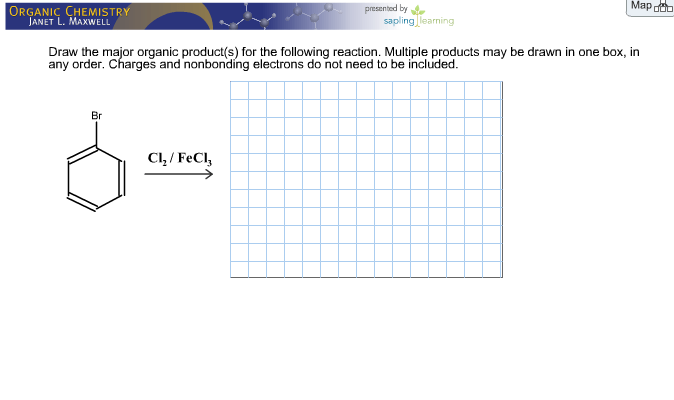 Solved Draw The Major Organic Product(s) For The Followin...