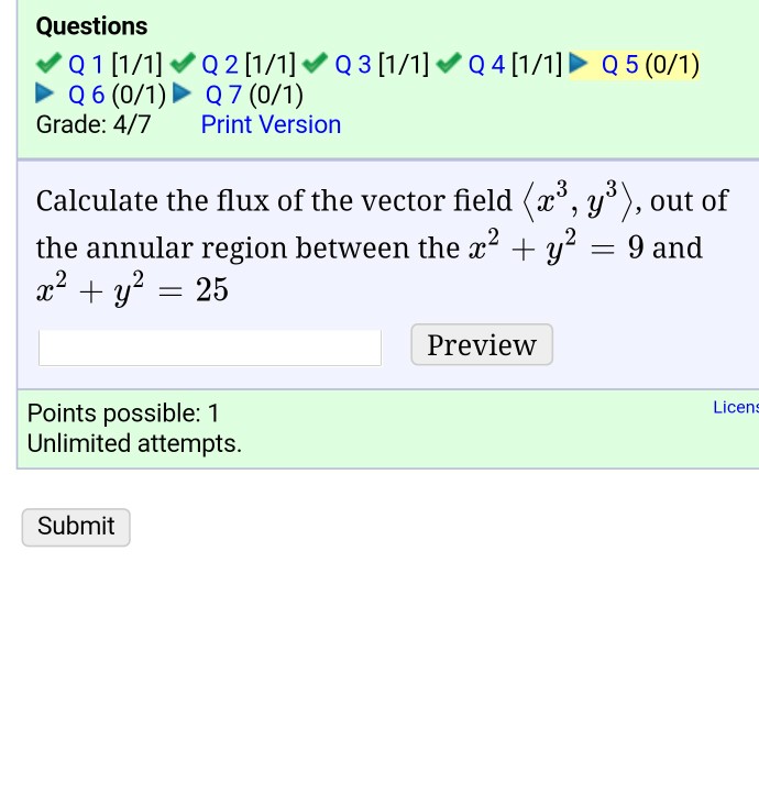 Solved Calculate The Flux Of The Vector Field (x^3 Y^3),...