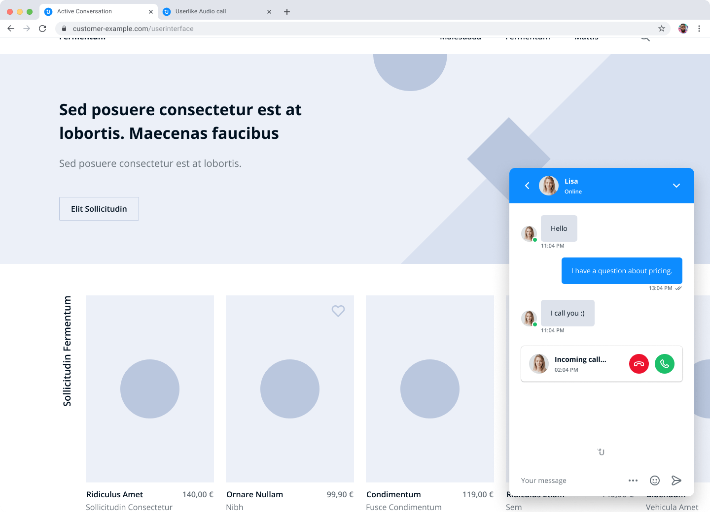 Introducing Audio Calls Escalate From Chat to Call