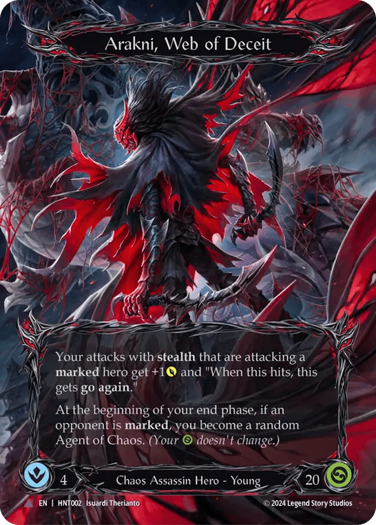 Arakni, Web of Deceit Flesh & Blood