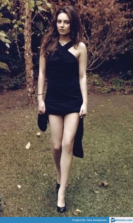 Mila Kunis Short Skirt