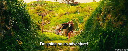 I'm going on an adventure