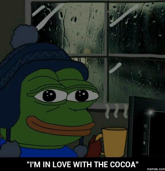 "I'M IN LOVE WITH THE COCOA"