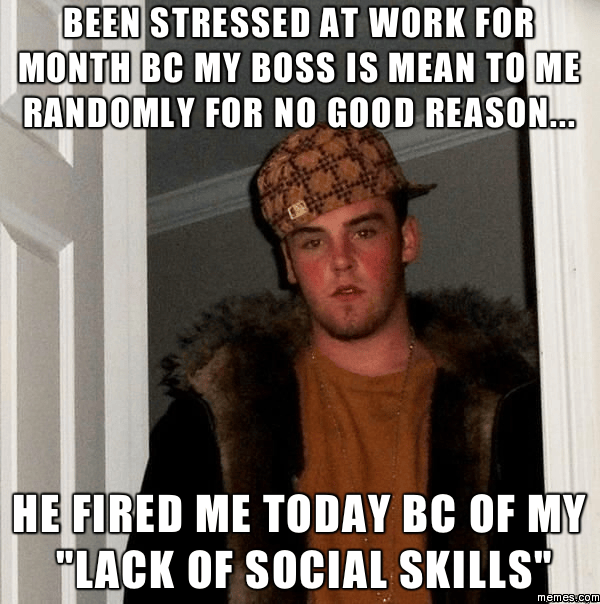 Been stressed at work...