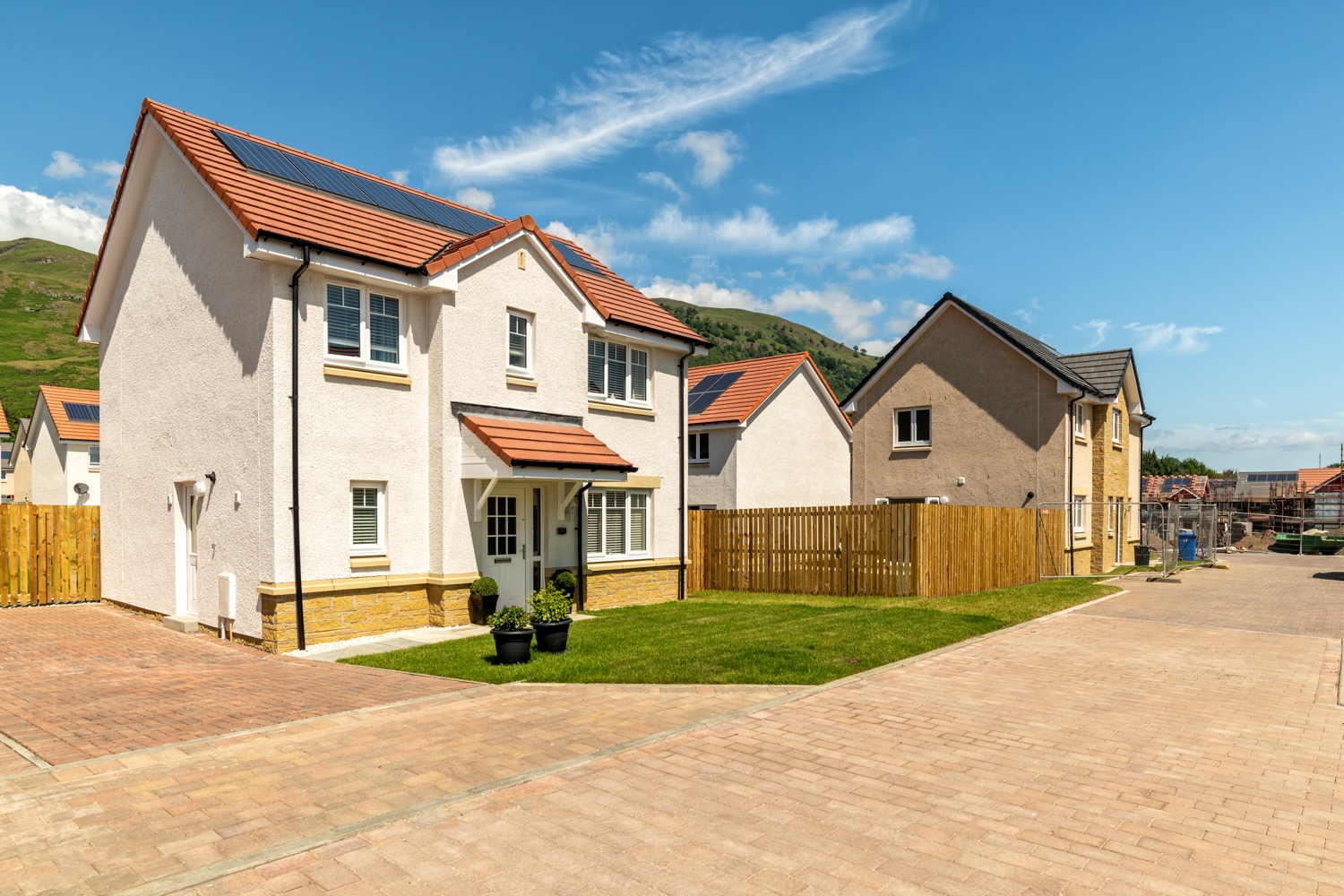 Allanwater Homes Silver Glen in Stirling Kirkwood Timber Frame
