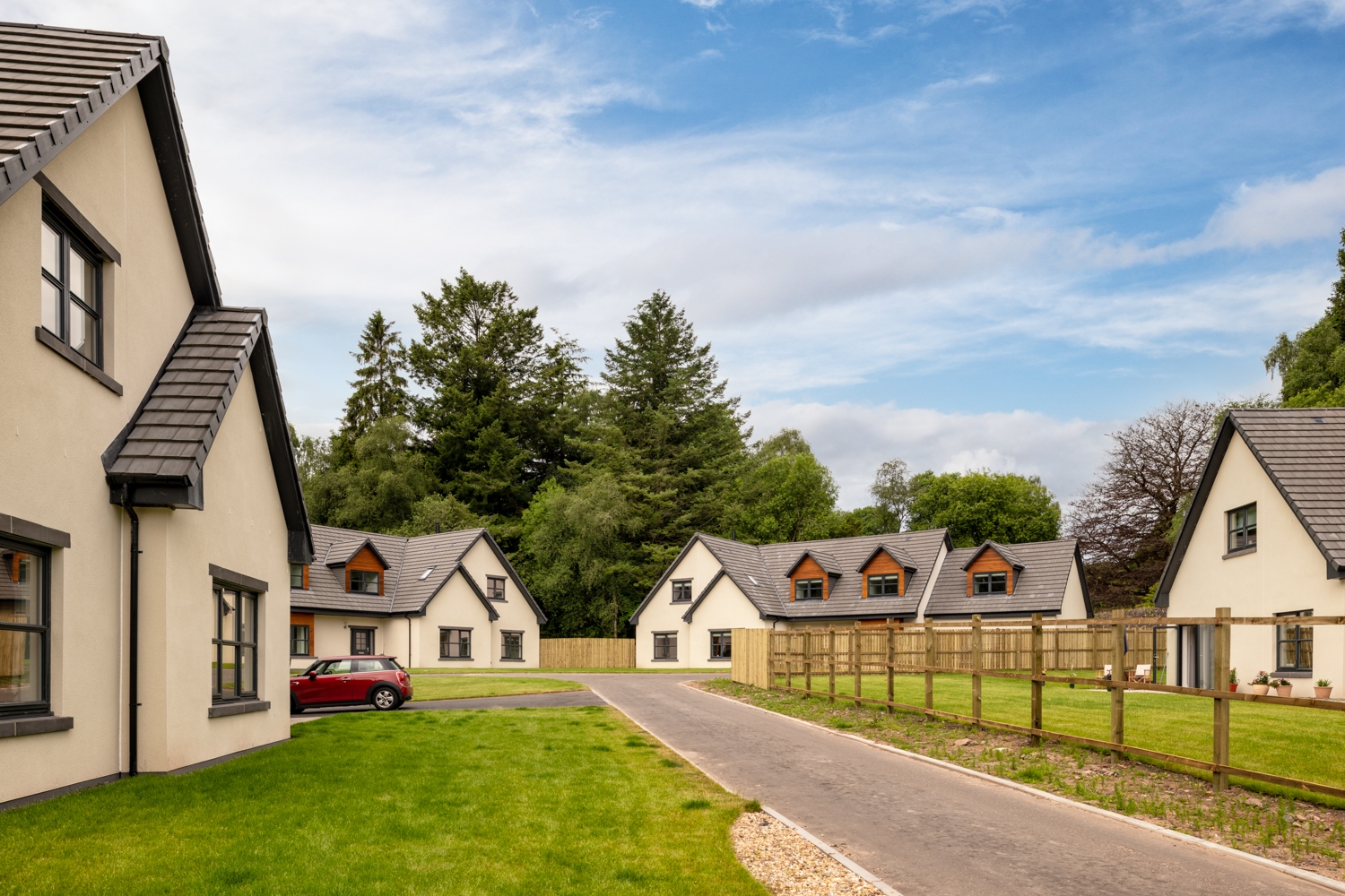 FM Properties Dalnair Castle in Stirling Kirkwood Timber Frame
