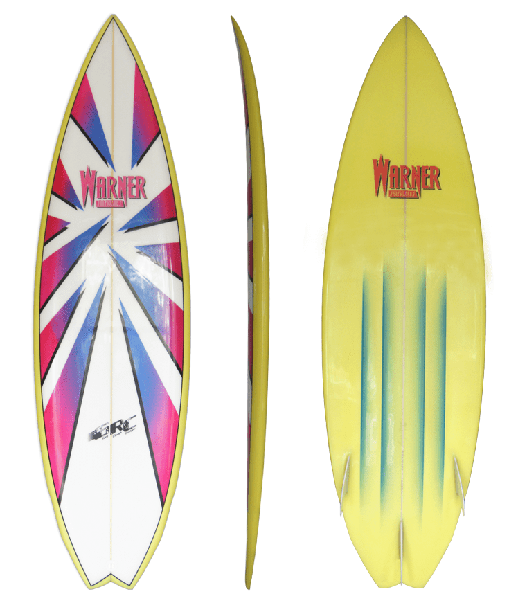 80′s Double Flyer da Warner Surfboards