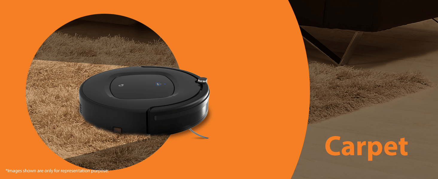 Eureka Forbes Robo VAC N MOP Robotic Vacuum Cleaner with Remote Control