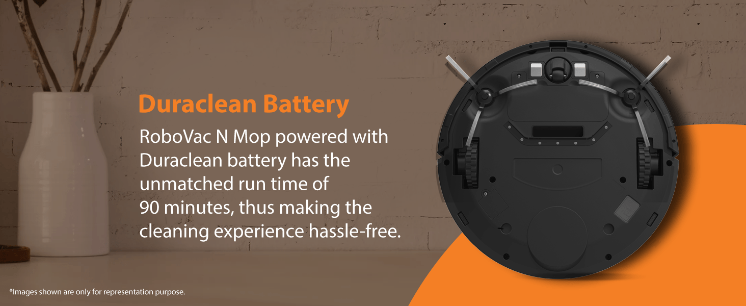 Eureka Forbes Robo VAC N MOP Robotic Vacuum Cleaner with Remote Control