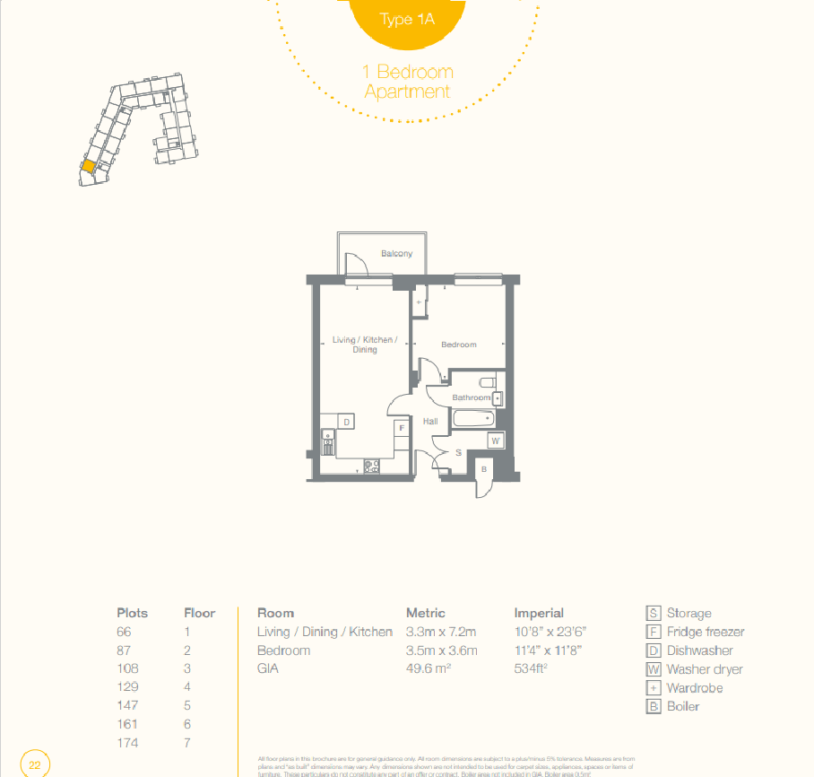 SO Resi Bracknell, RG12 1PA 1 bed apartment in Bracknell Bracknell