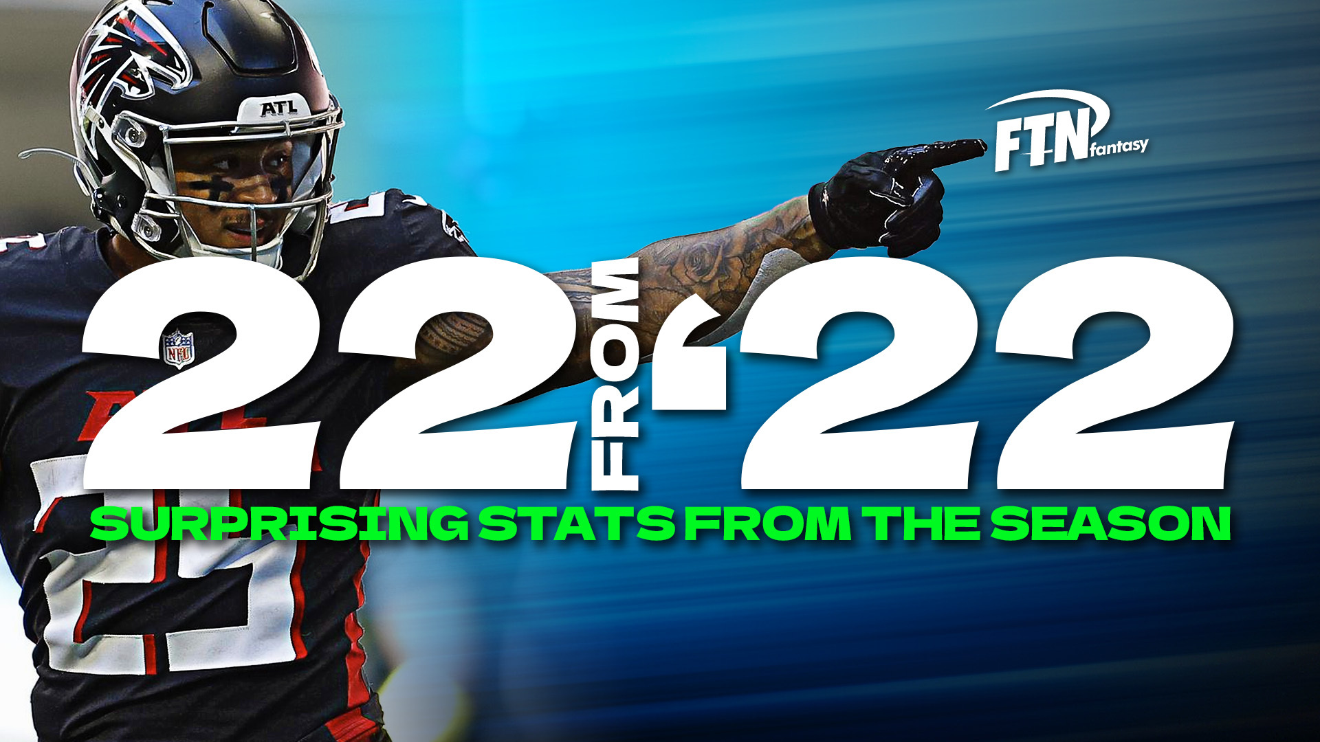 22 from '22 Surprising Stat Leaders from the NFL Season
