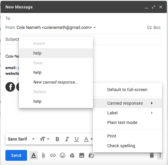 The Ultimate Guide to Sending Canned Responses in Gmail Copper