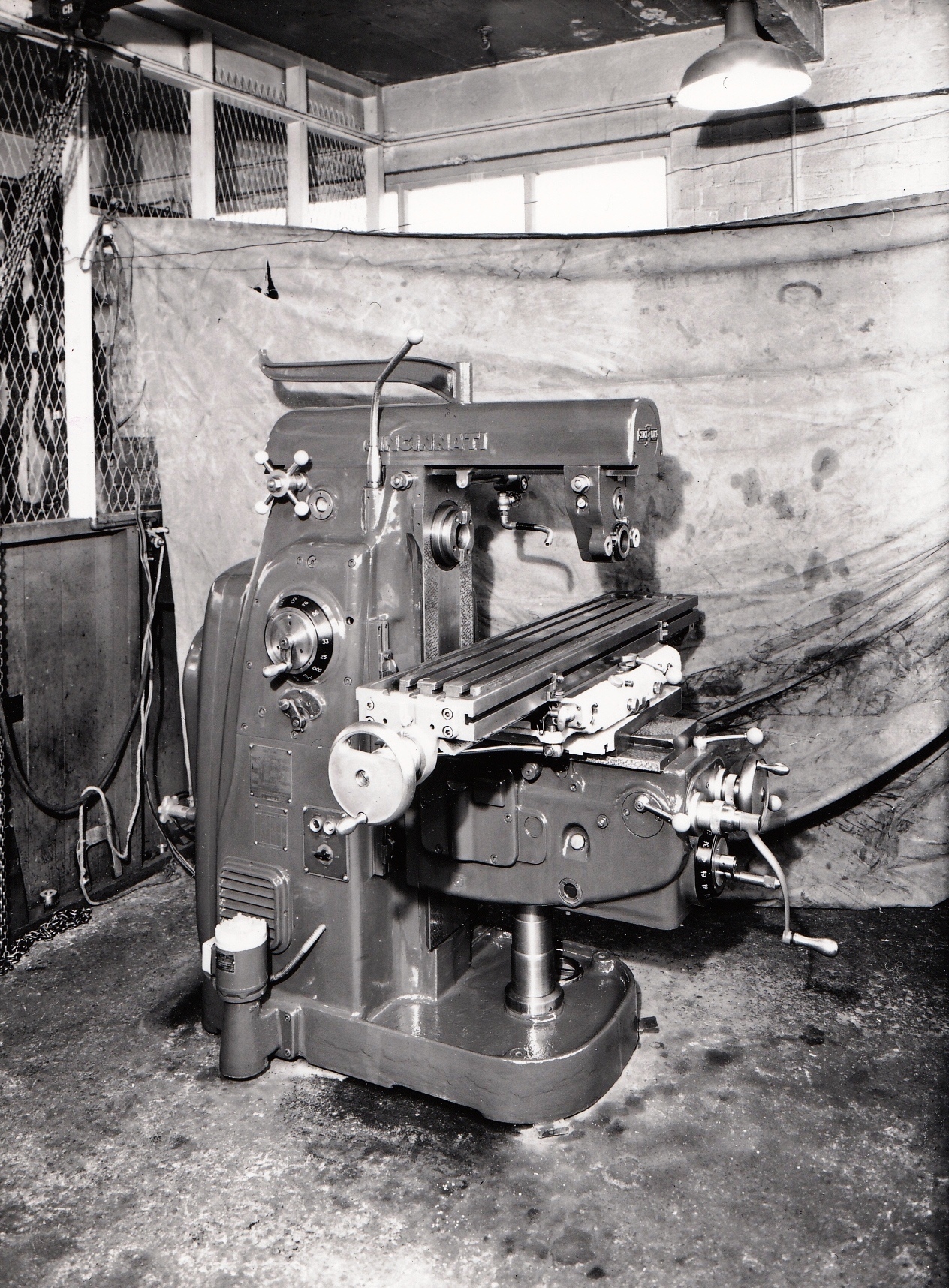 Horizontal Milling Machine (Cincinatti), c.1959 Photographs of