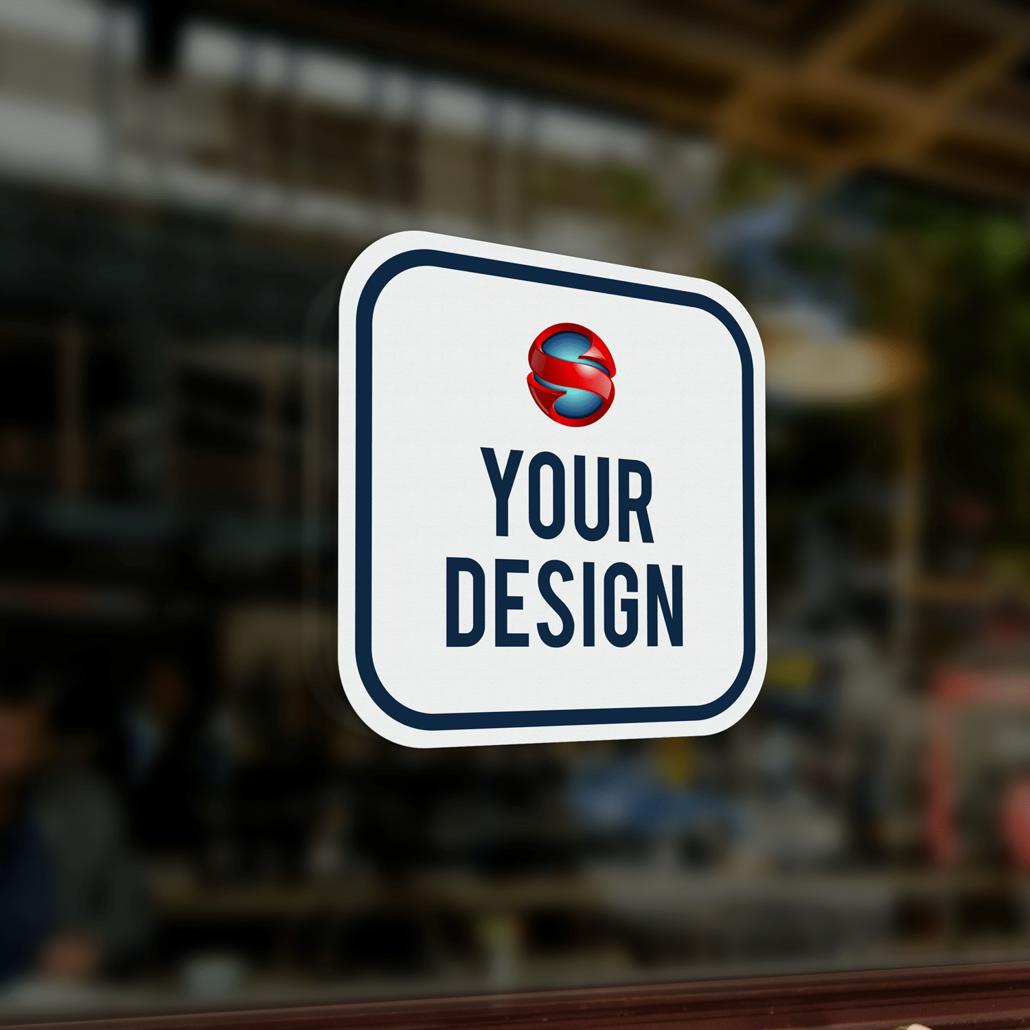 HighQuality Rounded Rectangle Stickers Design Yours Now!