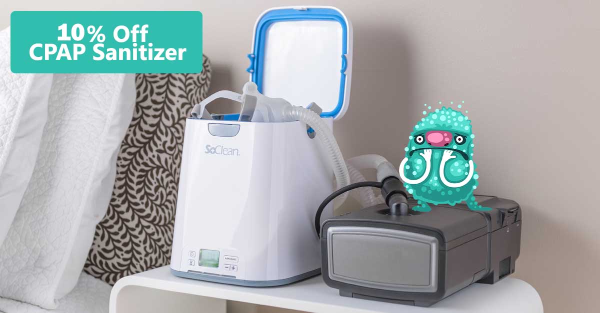 SoClean is 10% Off for a Limited Time - Save on the #1 CPAP Sanitizer