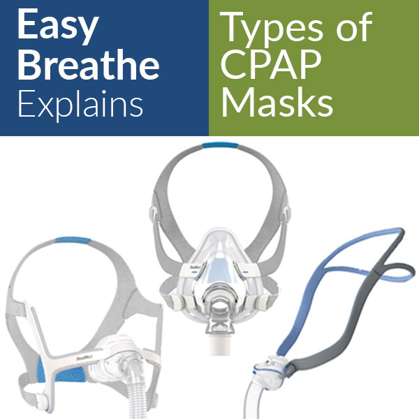 CPAP Mask Types What's the Difference? Easy Breathe Blog