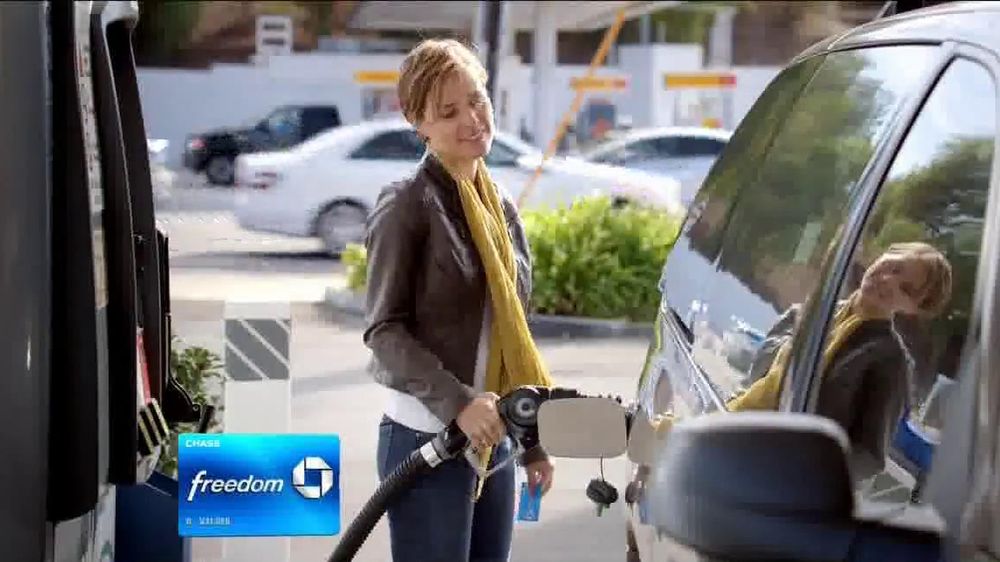 Chase Freedom Card TV Commercial, 'At the Pumps' iSpot.tv
