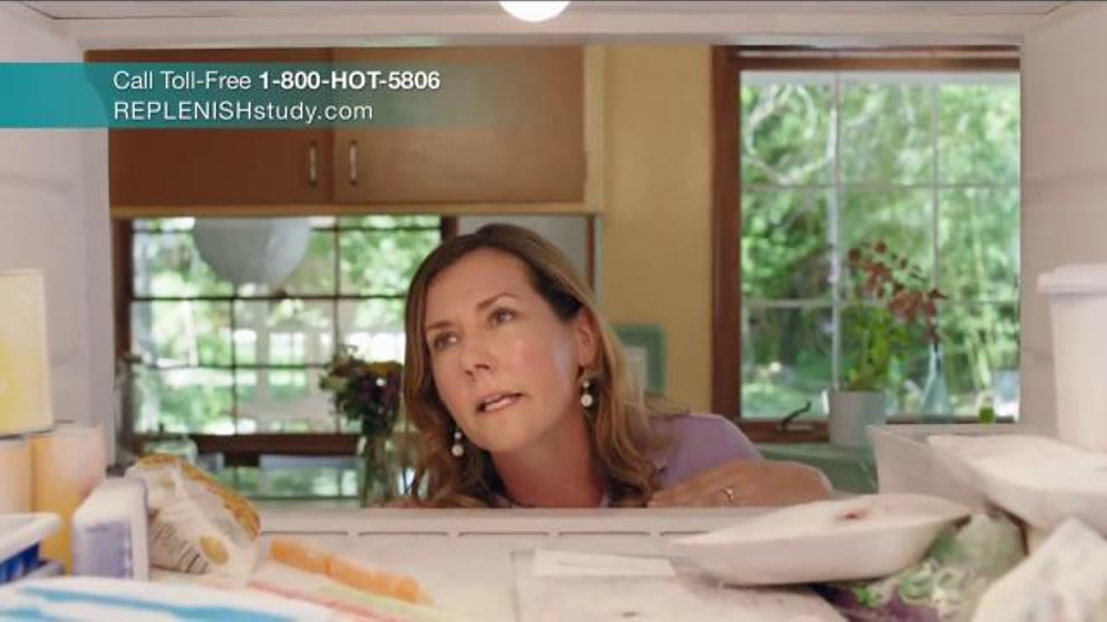 Replenish TV Commercial, 'Hot Flash Research Study' iSpot.tv