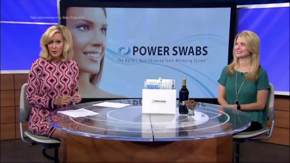 Power Swabs TV Commercial, 'What's Trending Whiter Smile' iSpot.tv