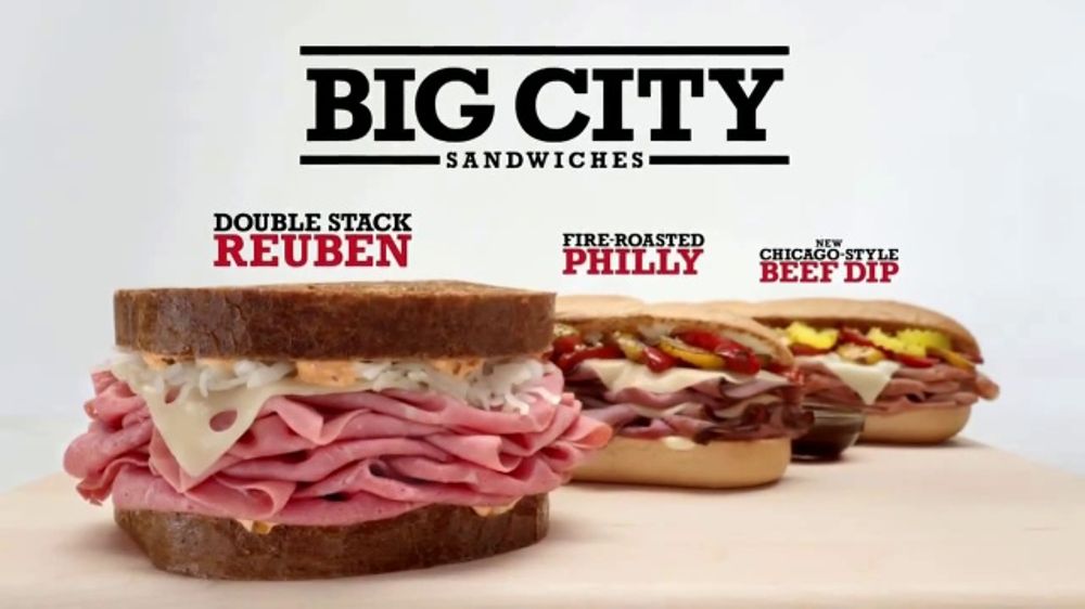Arby's Big City Sandwiches TV Commercial, 'Looking' iSpot.tv