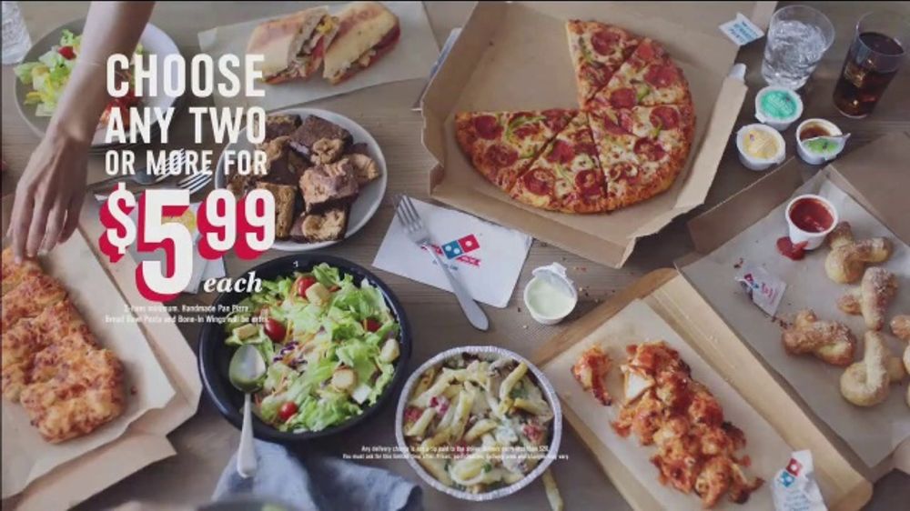 Domino's TV Commercial, '5.99 Everything' iSpot.tv