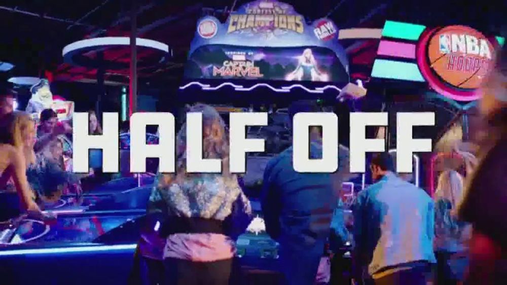 Dave and Buster's TV Commercial, 'HalfPrice Games Play the Marvel