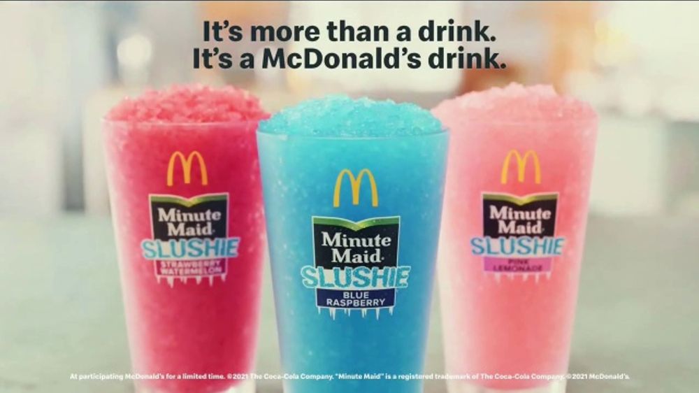 McDonald's Minute Maid Slushie TV Spot, 'Tastes so Good 2' iSpot.tv