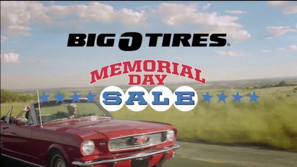Big O Tires Memorial Day Sale TV Commercial, 'Save 100' iSpot.tv