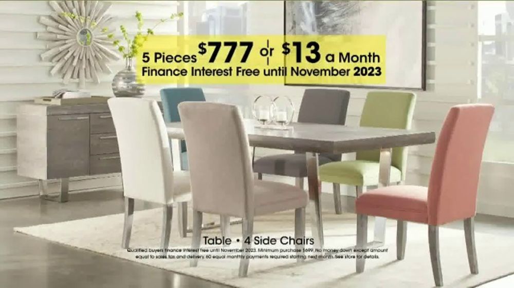 Rooms to Go Holiday Sale TV Commercial, '5Piece Dining Sets' iSpot.tv