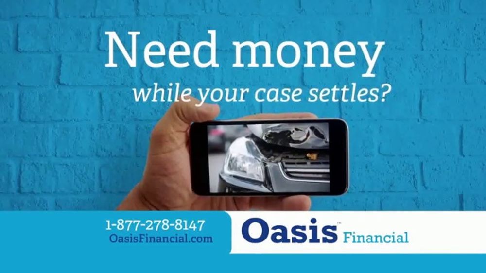 Oasis Financial TV Commercial, 'Injured in an Accident' iSpot.tv
